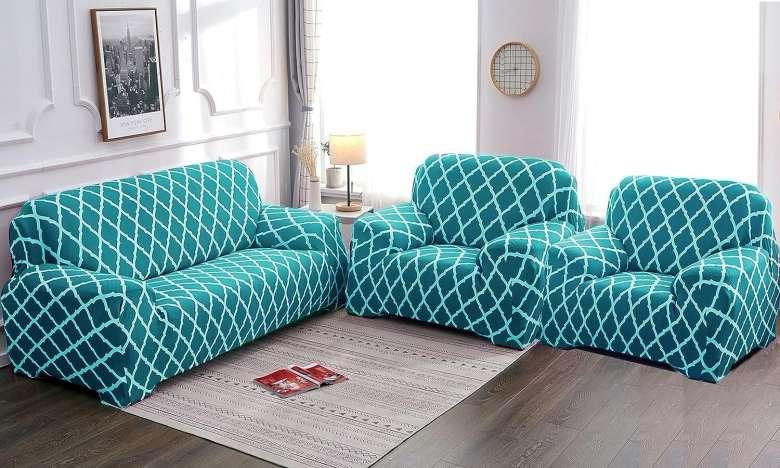 Elastic Fitted Sofa Covers - (3+1+1) Seater Sofa |🔥FLAT 50% SAVINGS🔥